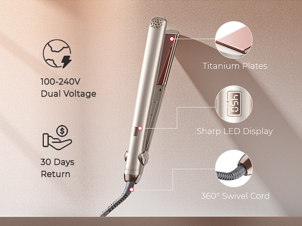 TYMO Flat Iron Hair Straightener