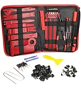Trim Removal Tool,120Pcs Car Panel Door Audio Removal Tool Kit, Auto Clip Pliers Fastener Remover...