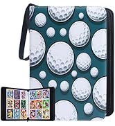 9 Pocket Trading Card Binder, 900-Card Collector Album with 50 Pages Removable Sleeves, Premium Z...