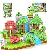 100PCS Magnetic Blocks-Build Mine Magnet World Set for Boys &amp; Girls Age 3-5 6-8, STEM Sensory Toy...