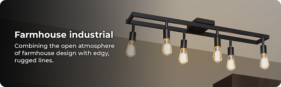 Globe Electric 6-light track bar, 59811