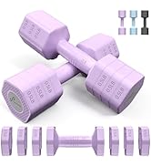 Adjustable Dumbbells Hand Weights Set: Sportneer 4 In 1 Weight Each 2lb 3lb 4lb 5lb Free Weights ...