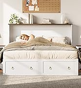 Queen Murphy Bed with Charging Station