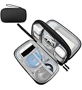 SUNRISING Travel Electronic Organizer Bag - Portable Waterproof Double Layer Large Capacity Stora...