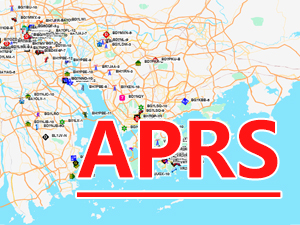 APRS function--automatic packet reporting system