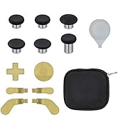 Mcbazel 13 in 1 Metal 6 Swap Thumbsticks Joysticks, 4 Trigger Paddles, 2 D-pads with Adjustment T...