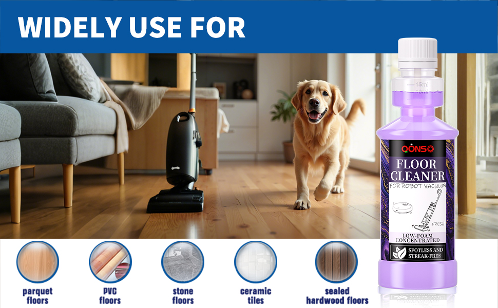 Low Foam Robot Vacuum Floor Cleaning Concentrate Solution