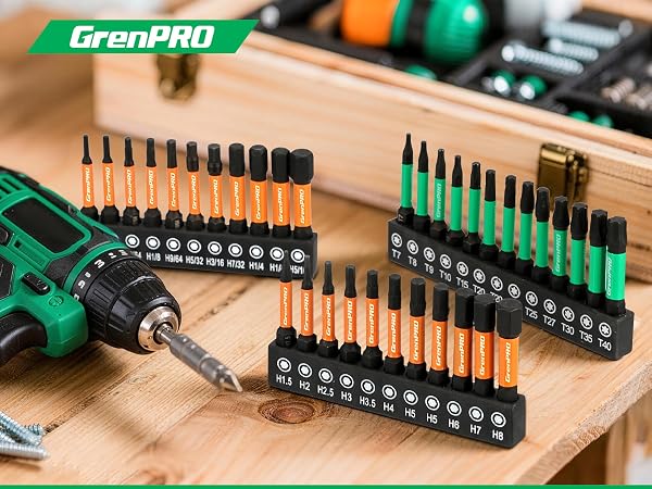 Impact Screwdriver Bits Set
