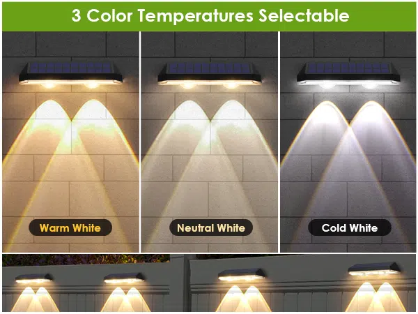 solar wall lights