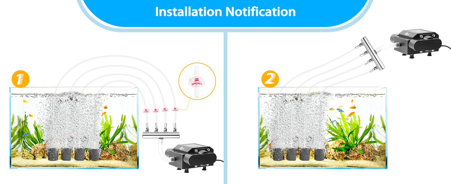 fish tank air pump