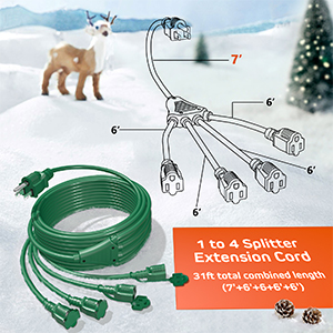 1 to 4 christmas A+1 (31FT)