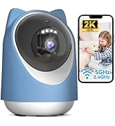 Security Camera Indoor,Wi-Fi &Two-Way Audio,Indoor Camera for Home,Baby/Dog/Cat/Pet Camera with P...