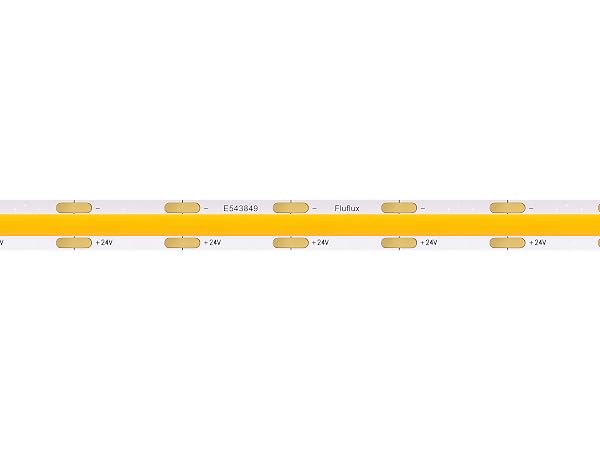 24V LED strip light with uniform and even Light Output, Minimal Heat when running at full brightness