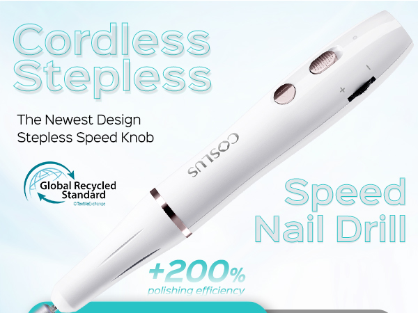 Electric Nail Drill Kit: Professional Stepless Speed Regulation