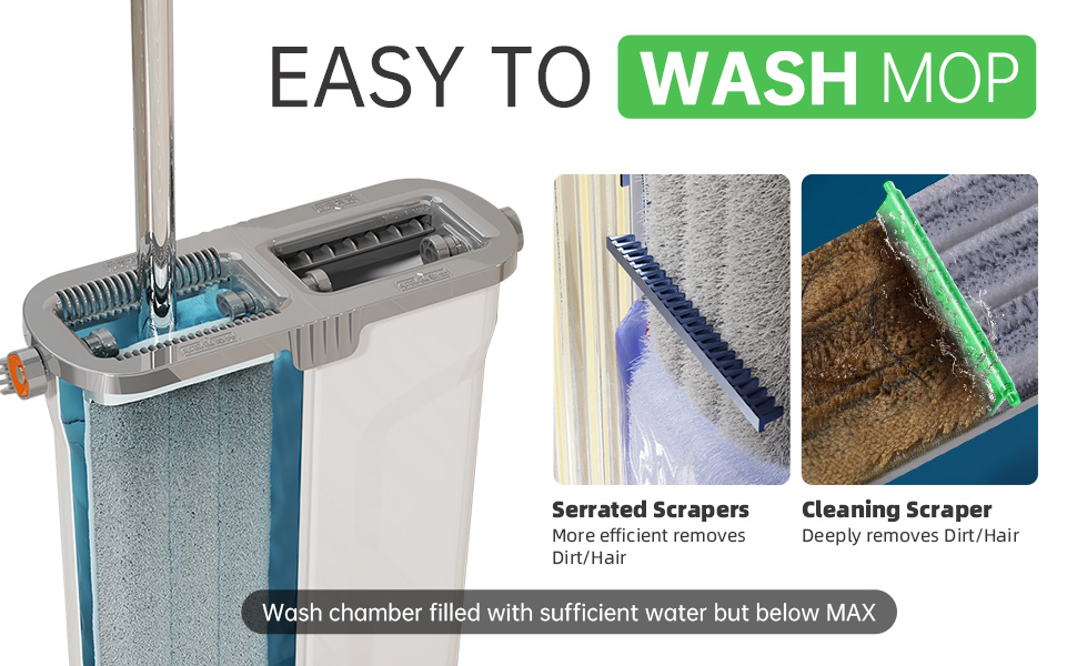 easy to wash mop