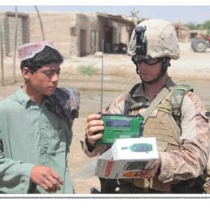 US Troops Radio Distribution