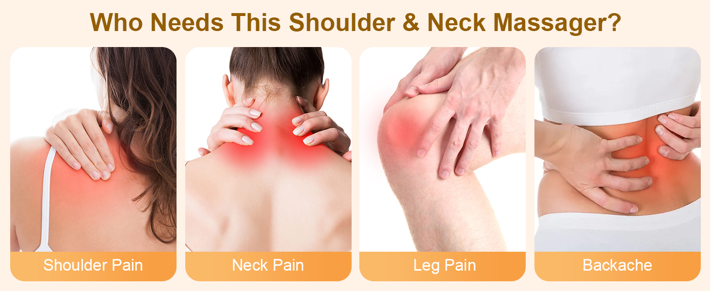 massager,masajeador de espalda y cuello