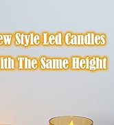 flickering flameless candles