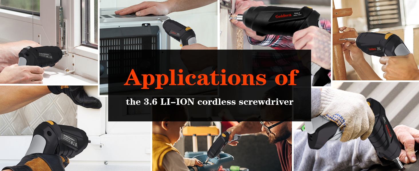 cordless electric screwdriver
