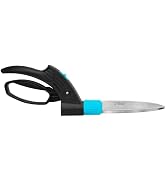 CYRUS 14-Inch Handheld Grass Shears with 360° Rotating Head - Premium Carbon Steel Plant Cutting ...