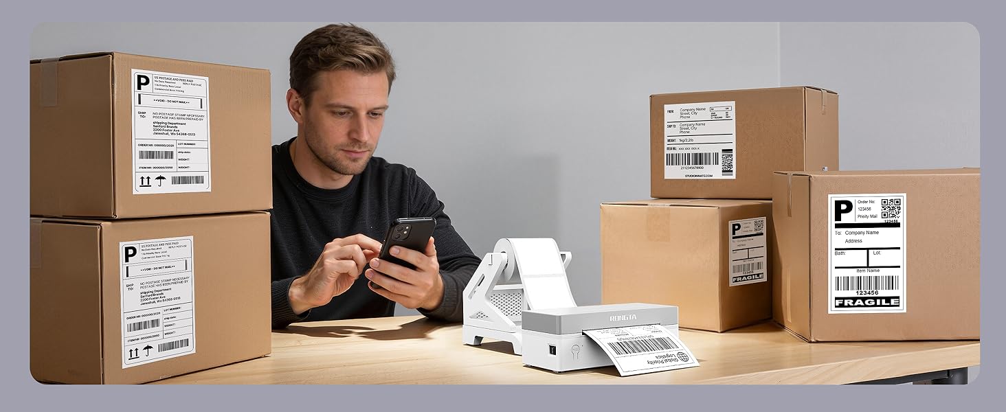 Rongta Shipping Thermal Label Printer