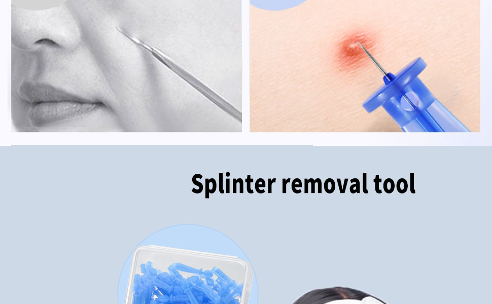 sterile needle pimple extractor
