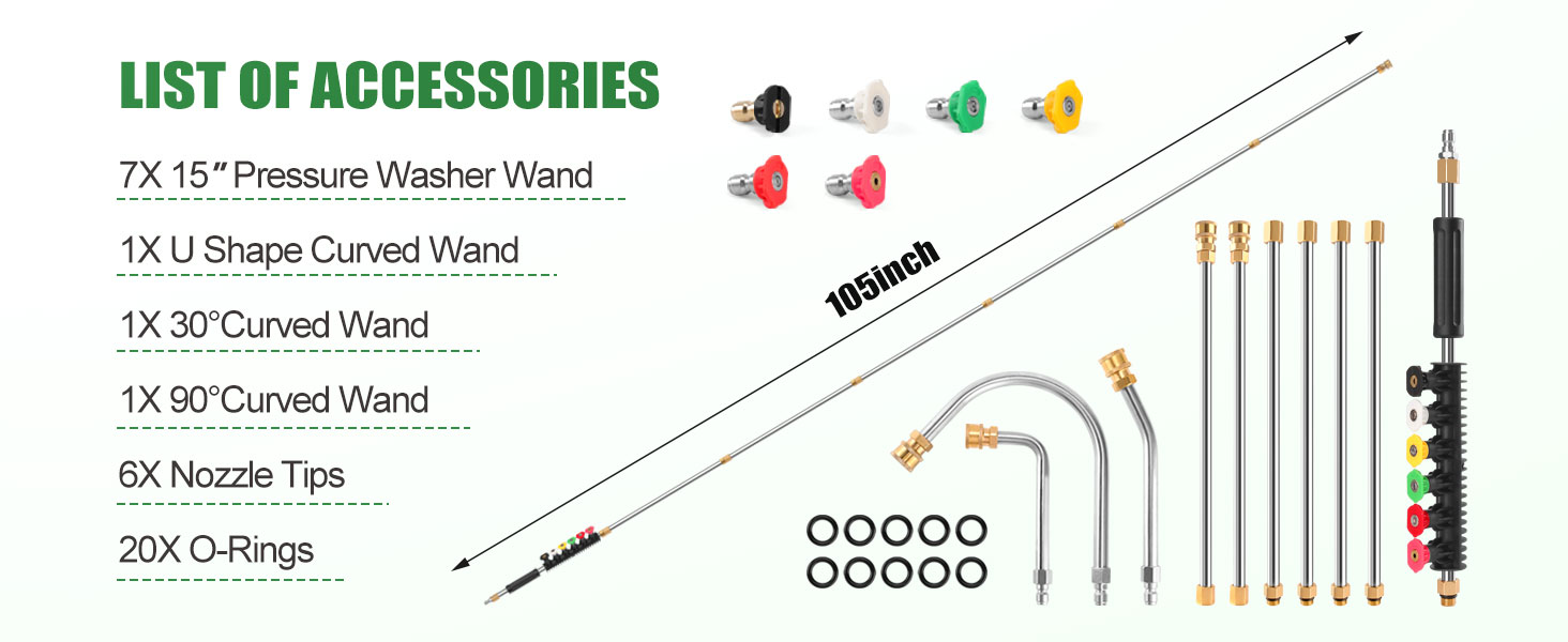 Pressure Washer Extension Wand