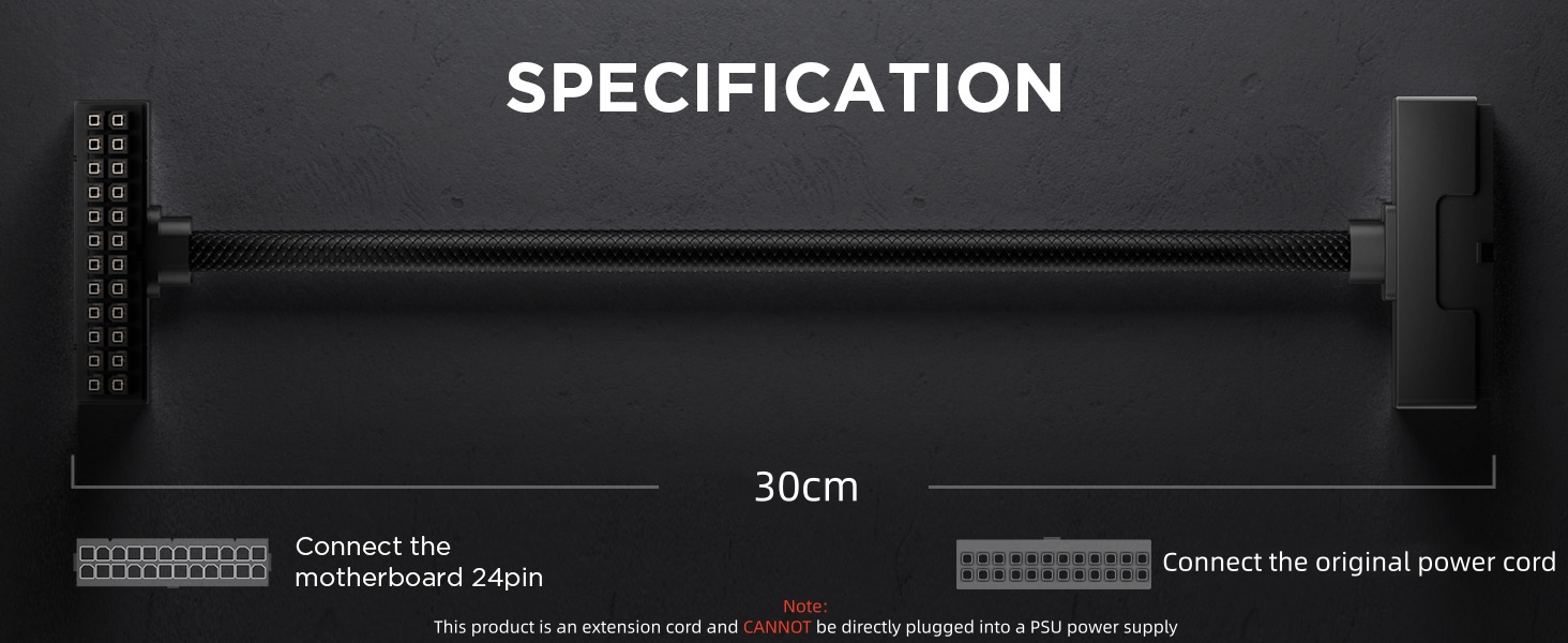 HYDURS-24PIN EXTENSION CABLE