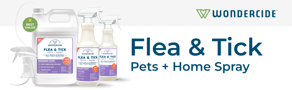Wondercide Flea Tick for Pets Home Spray rosemary flee natural