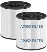 Tailulu Official AP050 AP052 Air Purifier Replacement Filter, 3-in-1 Air Purifier Filter, True H1...