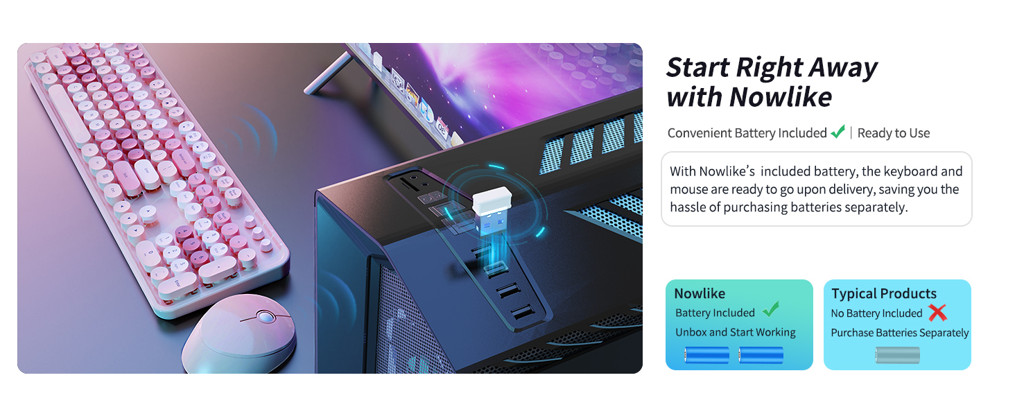 wireless mouse and keyboard