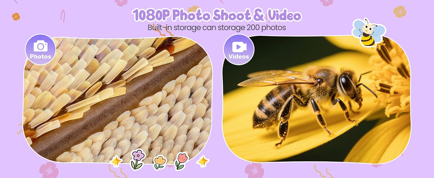 Handheld Digital Microscope for Kids: