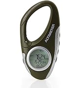 AMTAST Barometer Altimeter Thermometer Metric Altitude Monitor for Climbing Camping Outdoor Sport...