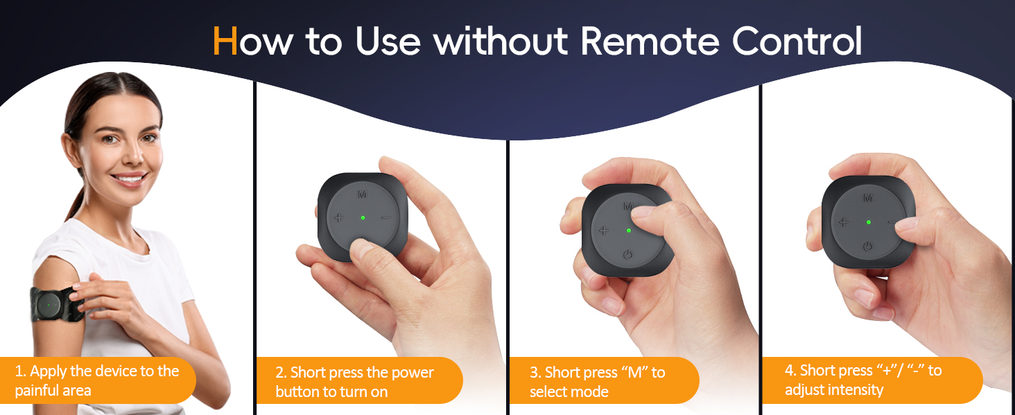 how to use without remote control