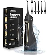 Water Dental flosser for Teeth Cleaning - Oralfree Braces Care, Cordless Portable Rechargeable Or...