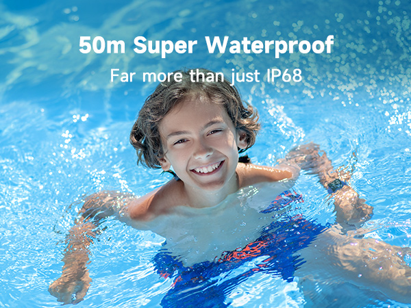 5ATM Waterproof