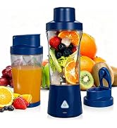 Personal Blender Wireless 24oz Cordless Mini 360 Watt Portable Blender-for Smoothies Freshly Sque...