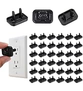 MECCANIXITY 50 Pack Outlet Covers Proofing, Electrical Safety Plug Covers Outlets Socket Proof Ca...