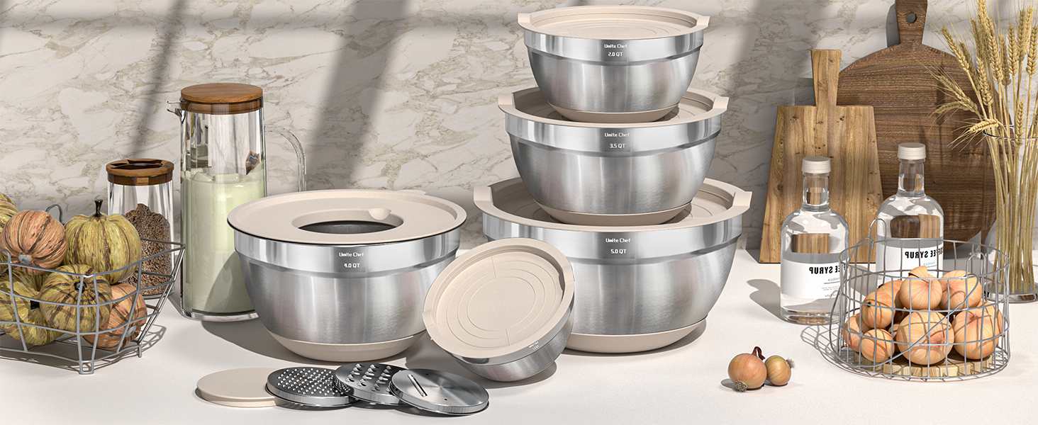 mixing bowls