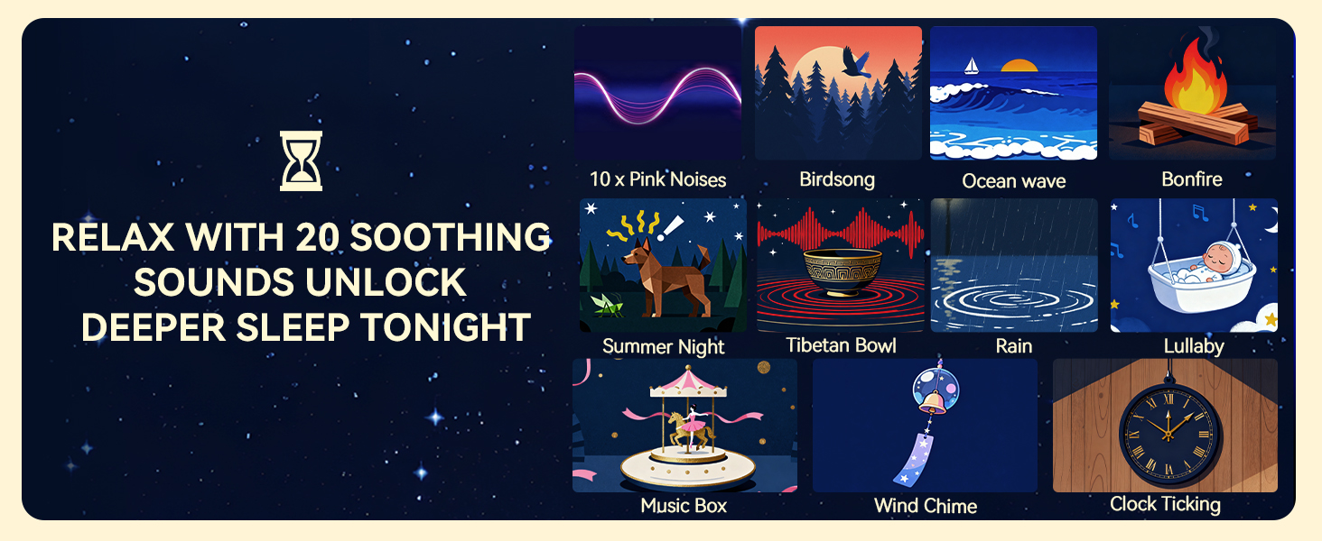 20 soothing sounds
