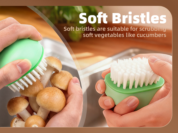 Vegetable Brush Scrubber for Food