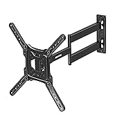 monTEK Long Arm TV Wall Mount for Most 23-65 Inch TVs, 29 Inch Long Extension TV Mount Swivel and...