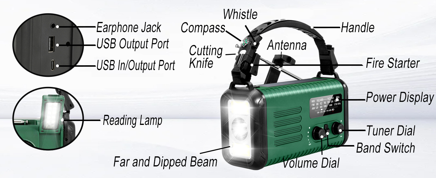 battery radio