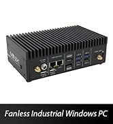 SJ64-8W Fanless Industrial Windows MINI PC
