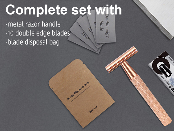 safety razor single blade razor double edge razor reusable metal 1 one blade razor