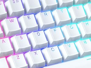 Shine Through PBT Keycaps, Custom Keycaps 60 75 100 Percent OEM Profile