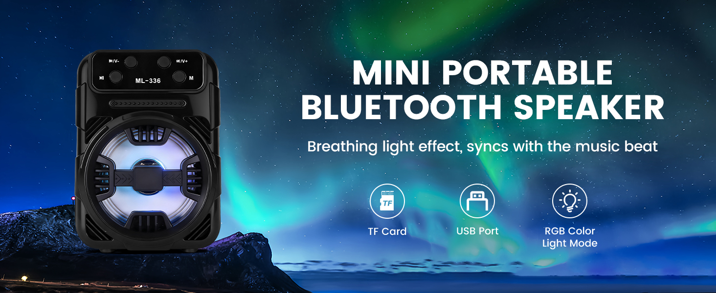 MINI PORTABLE BLUETOOTH SPEAKER