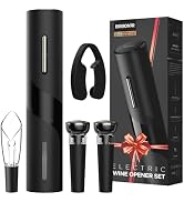 BABONIR Electric Wine Opener, Cordless Battery Powered, 5-1 Gift Set | Automatic Bottle Opener, V...
