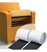 4 Inch x 10 Feet Black Heavy Duty Hook and Loop Tape Adhesive, Self Adhesive Heavy Duty Strips, K...