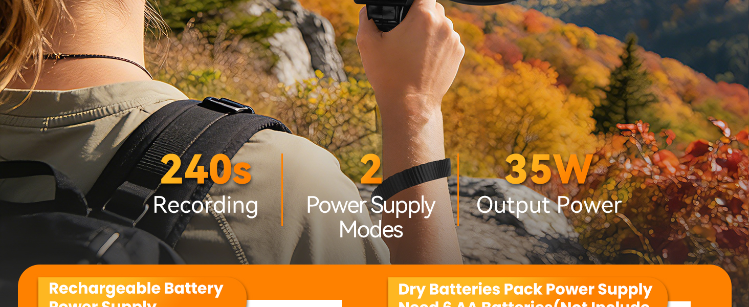 Rechargeable Megaphone